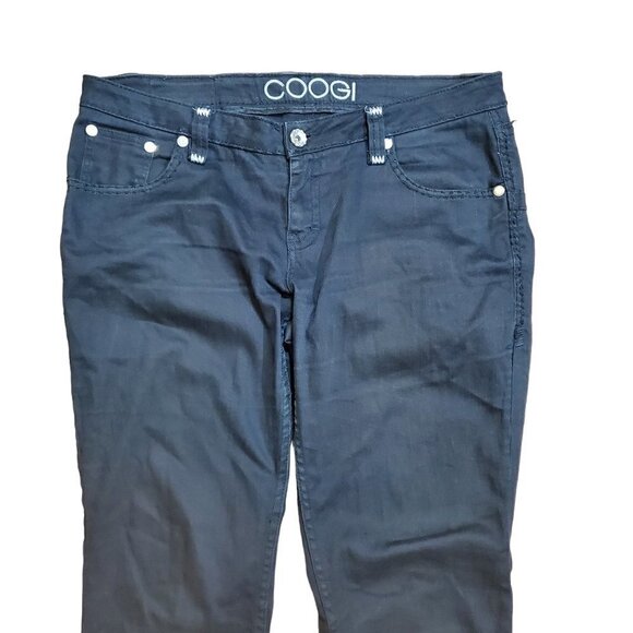 Coogi Jeans Mens Black Embroidered Logo Pocket Size 13/14 X 33 RN#121510 - Picture 11 of 14